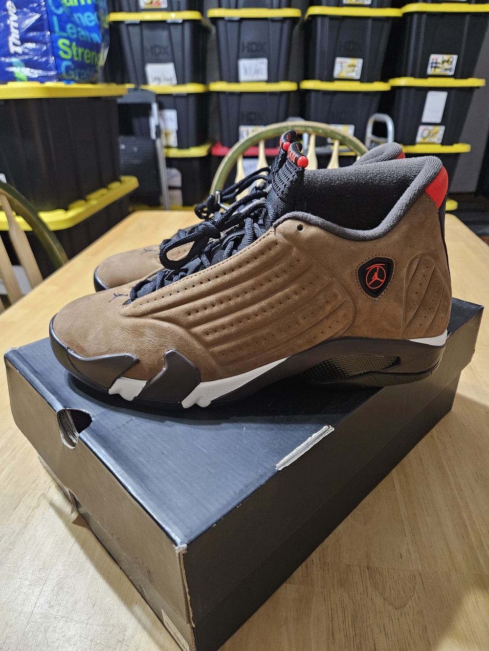 Jordan Air Jordan 14 Retro SE Winterized Archaeo Brown Suede Sz 11 DO9406 200